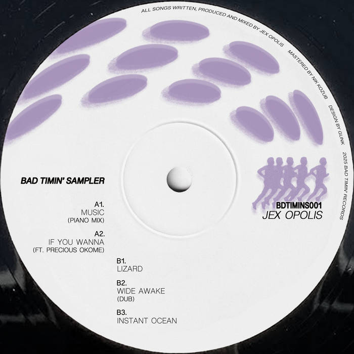 Jex Opolis - Bad Timin' Sampler : 12inch