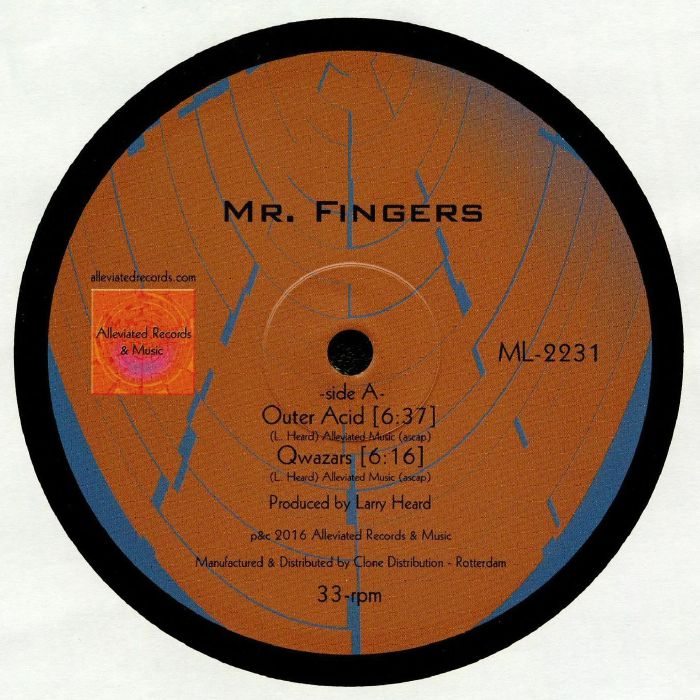 Mr. Fingers - Mr. Fingers 2016 : 12inch