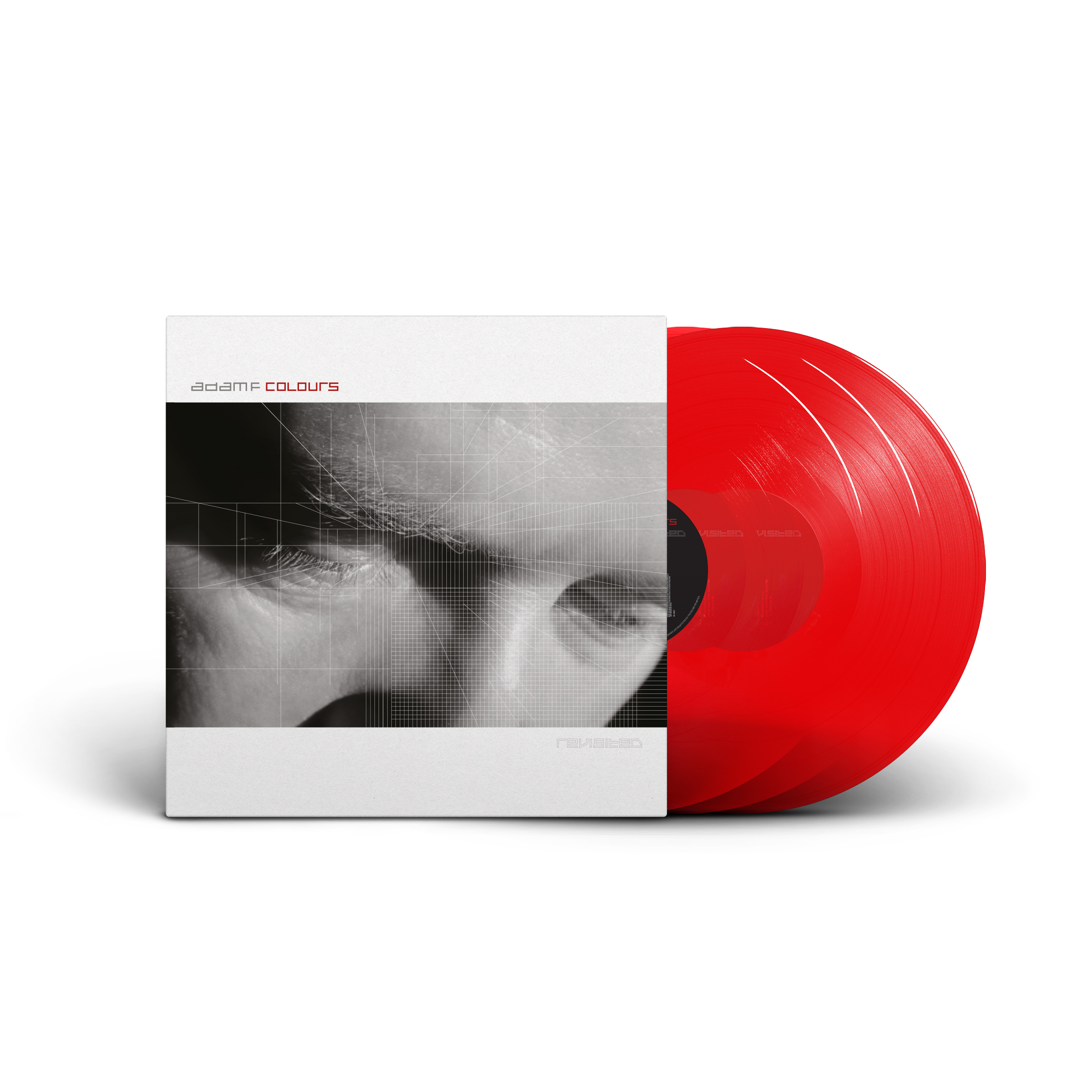 Adam F - Colours Revisited (Red Coloured) : 3LP