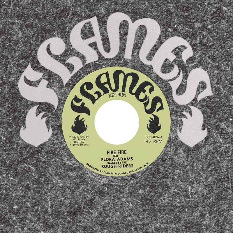 Flora Adams - Fire Fire : 7inch