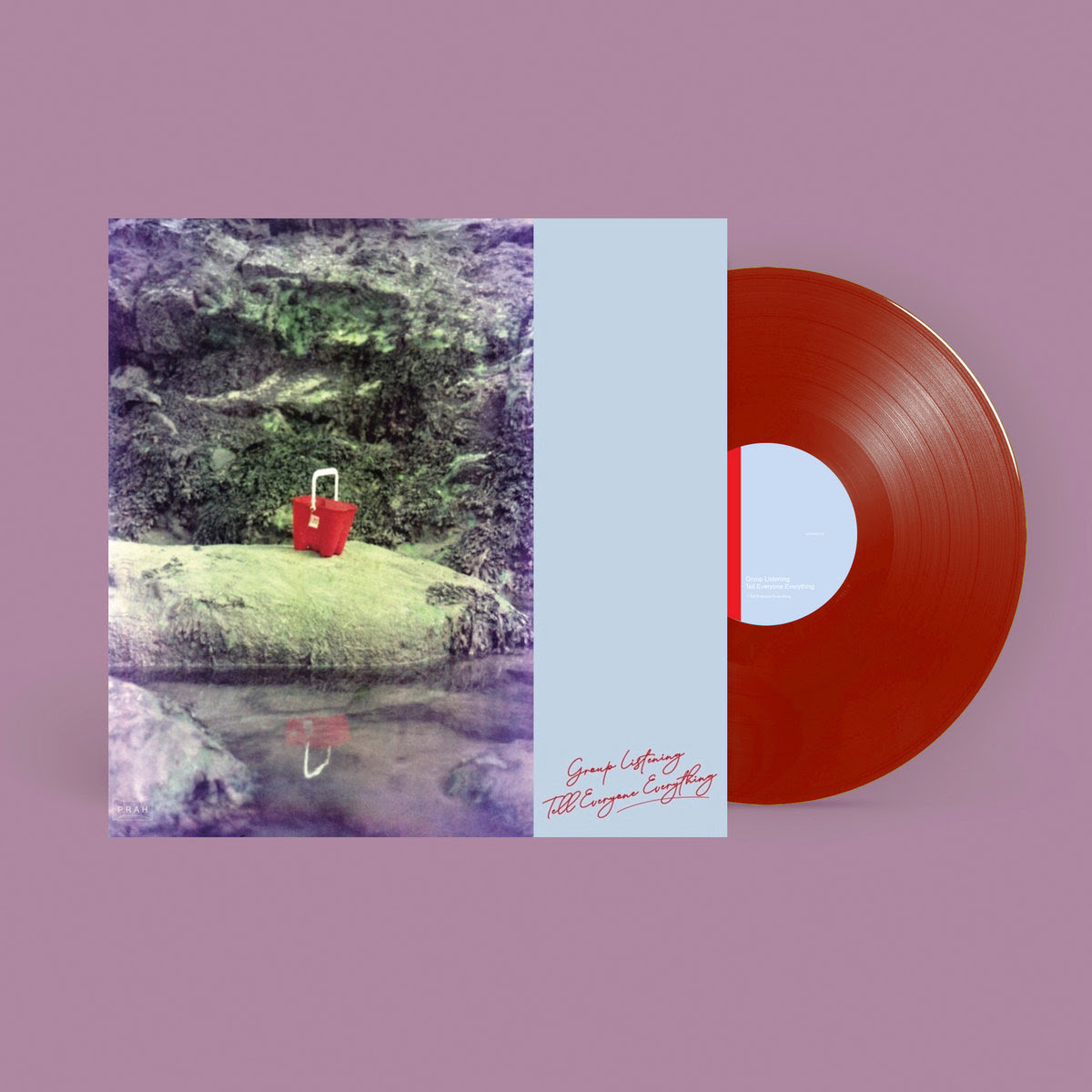 Group Listening - Tell Everyone Everything : 12inch Red Vinyl w/ Artwork