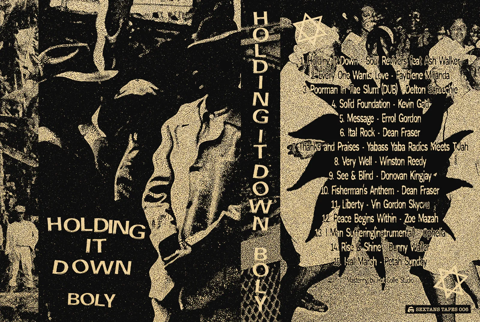 BOLY - HOLDING IT DOWN : Cassette＋DL