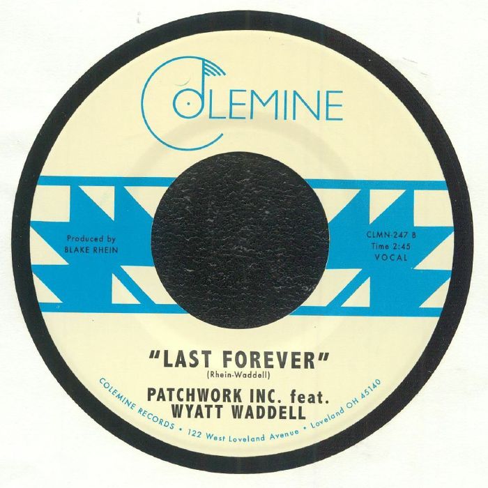Patchwork Inc. - Whatever Makes You Happy b/w Last Forever' (Seaglass Blue Vinyl 7" : 7inch(Black)
