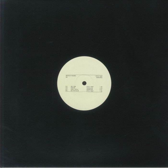 Affie Yusuf - Aventuraai : 12inch