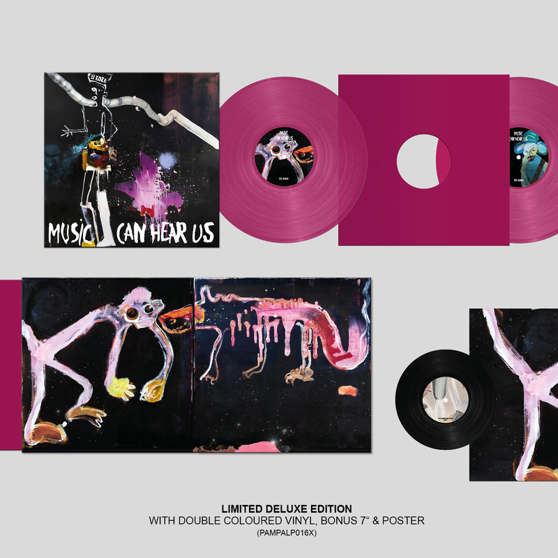 DJ Koze - Music Can Hear Us (Ltd Magenta 2LP+ Bonus 7inch) : 2LP+7inch