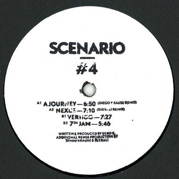 Sebo K - Scenario#4 (incl.Diego Krause, Djebali Remixes) : 12inch