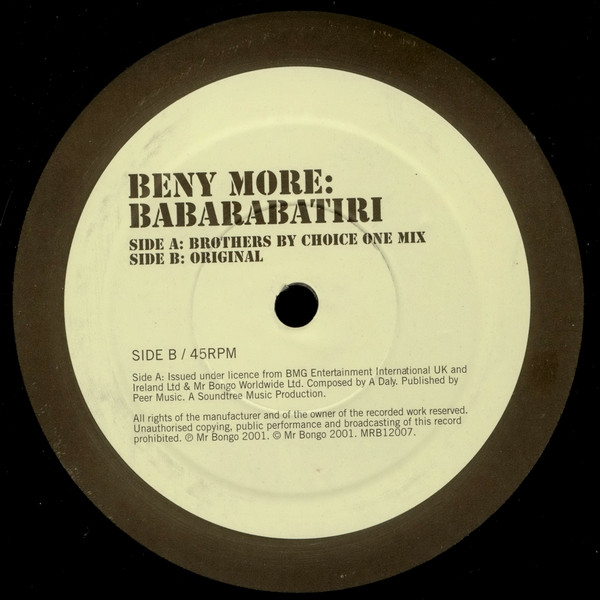 Beny More - Babarabatiri : 12inch