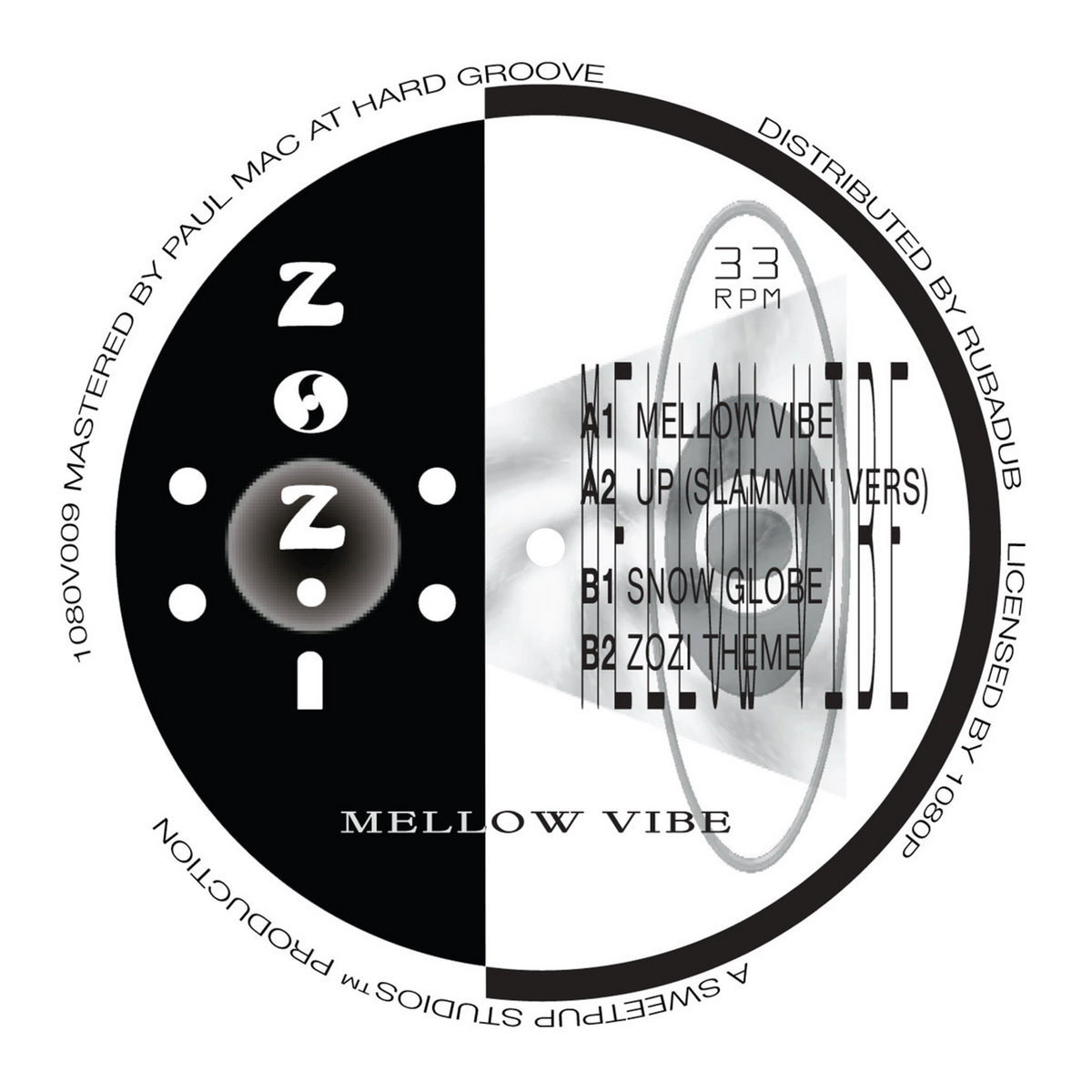 DJ Zozi - MELLOW VIBE : 12inch