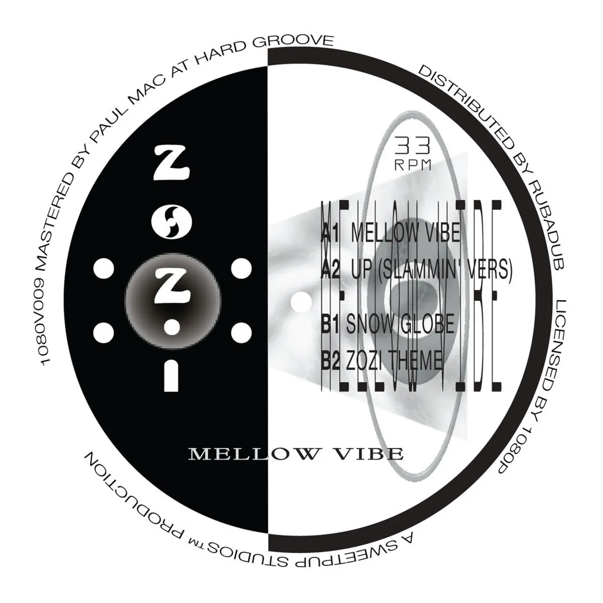 DJ Zozi - MELLOW VIBE : 12inch