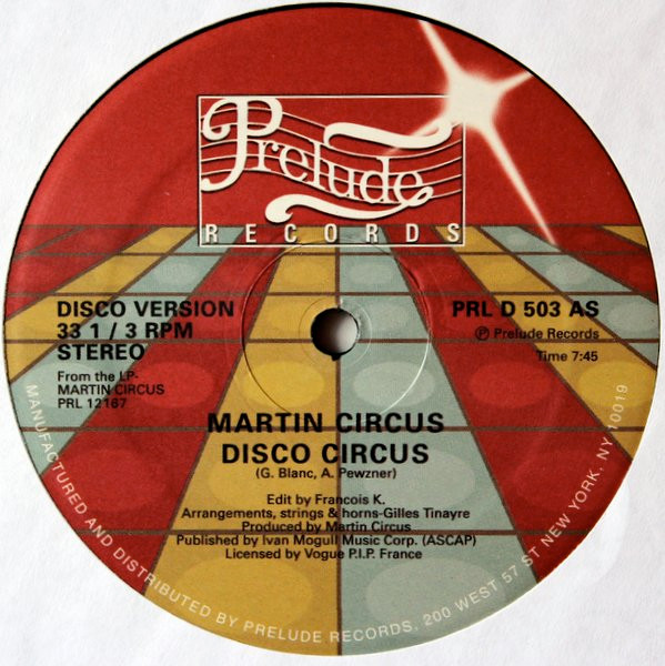 Martin Circus - Disco Circus / I've Got A Treat : 12inch