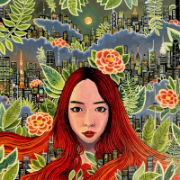 Red Pig Flower-Practice Love