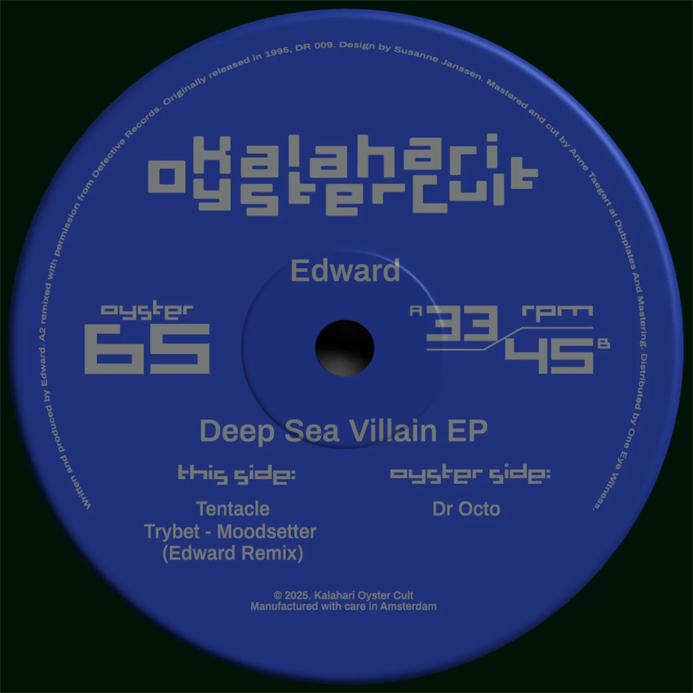 Edward - Deep Sea Villain EP - 2025 REPRESS : 12inch