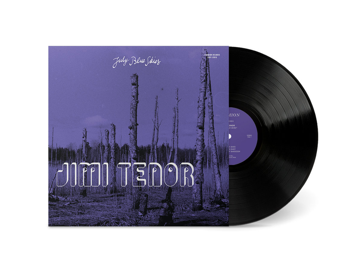 Jimi Tenor & Cold Diamond & Mink - July Blue Skies (Black Vinyl) : LP (Black Vinyl)
