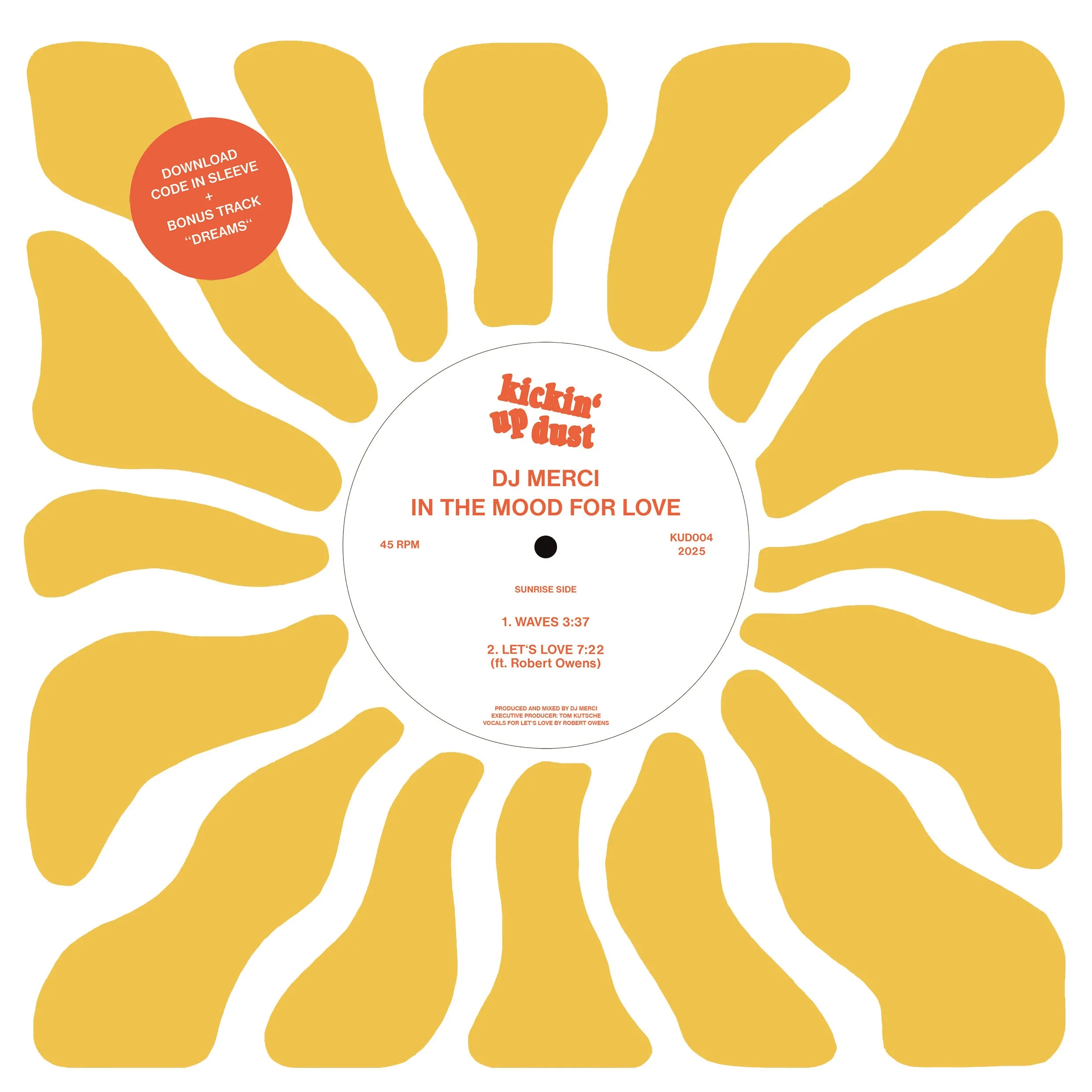 DJ Merci feat. Robert Owens - In The Mood For Love (incl. DL Code+ onus Tracks) : 12inch