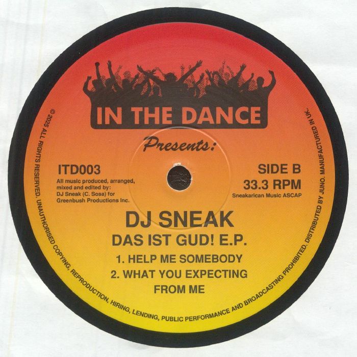 DJ Sneak - Das Ist Gud! EP : 12inch