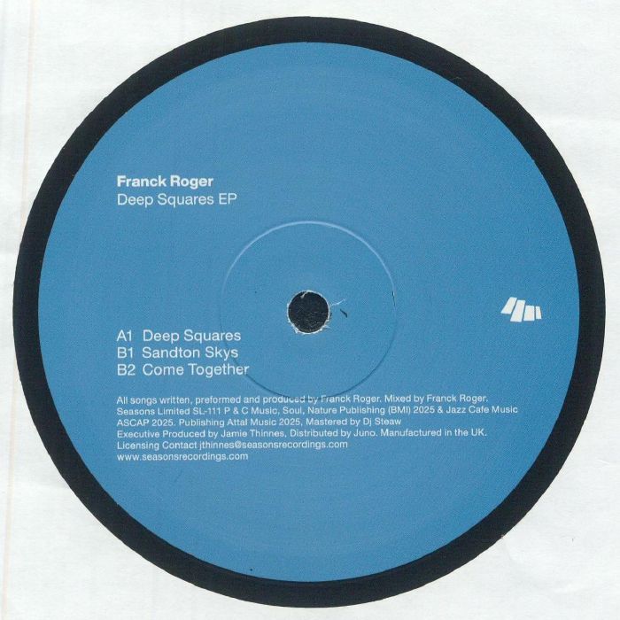 Franck Roger - Deep Squares EP : 12inch