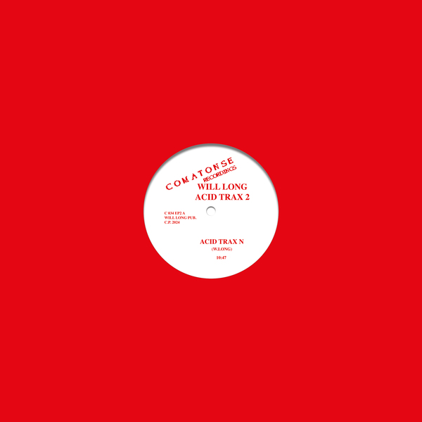DJ Sprinkles X Will Long - Acid Trax - EP 2 : 12inch