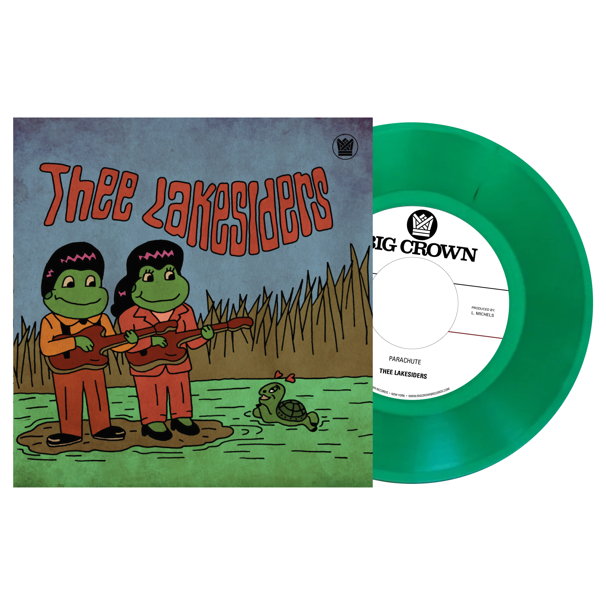 Thee Lakesiders - Parachute B/W Parachute (Instrumental) : 7inch(Color)