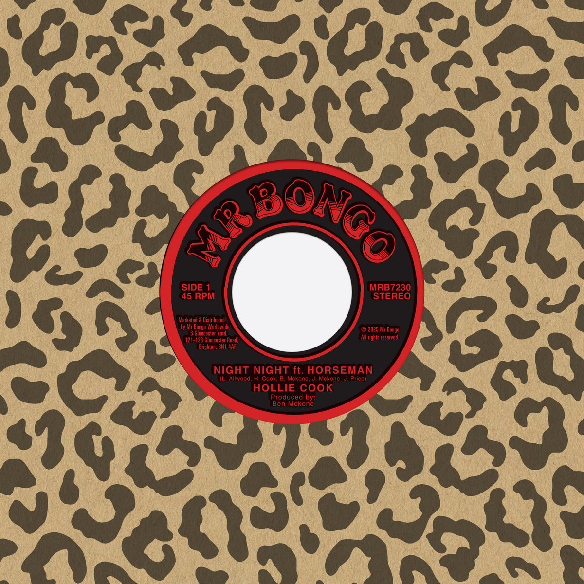 Hollie Cook ft. Horseman - Night Night : 7inch