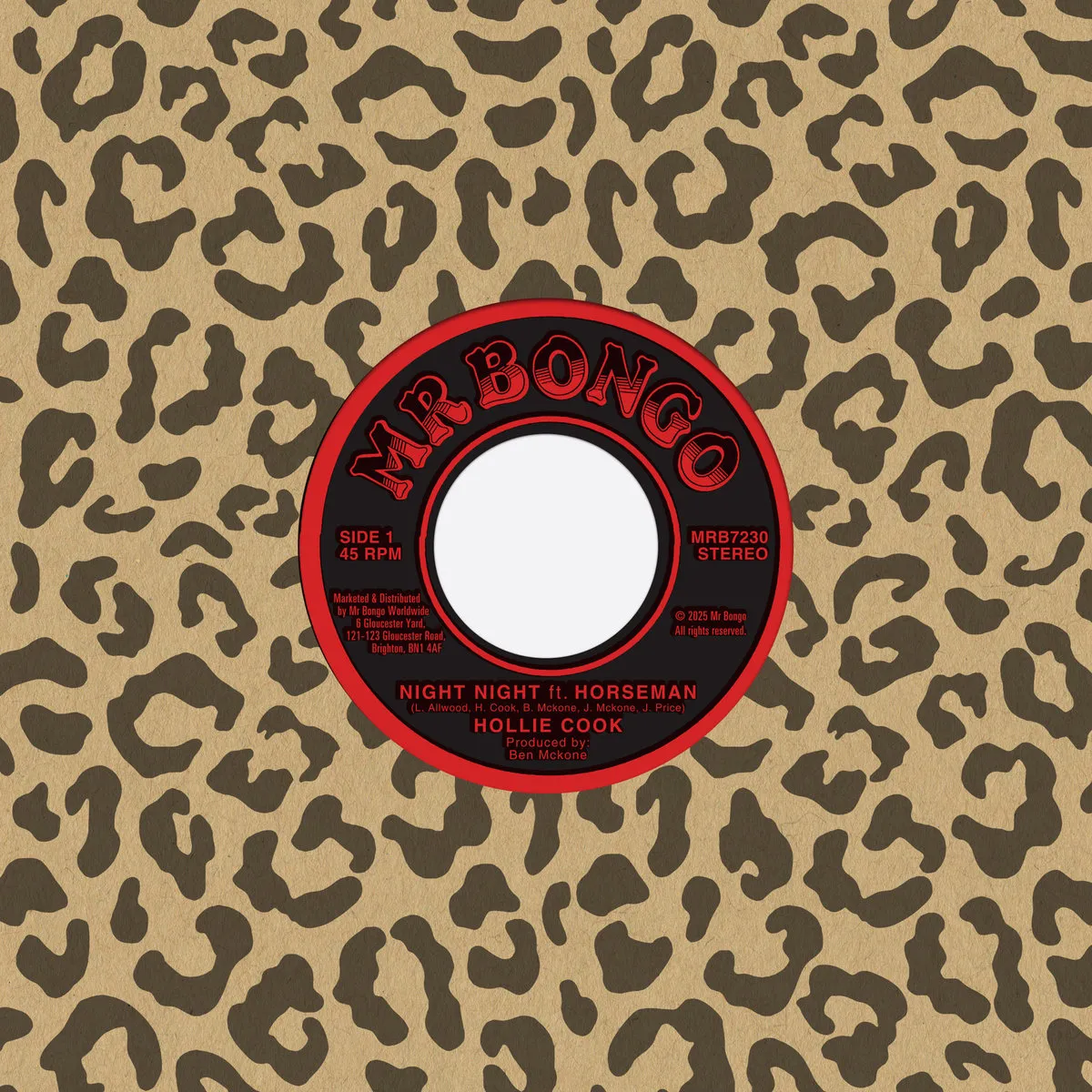 Hollie Cook ft. Horseman - Night Night : 7inch