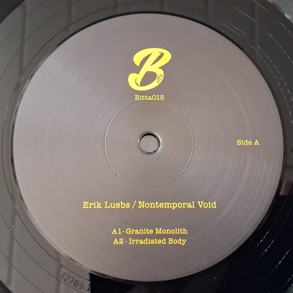 Erik Luebs - Nontemporal Void : 12inch