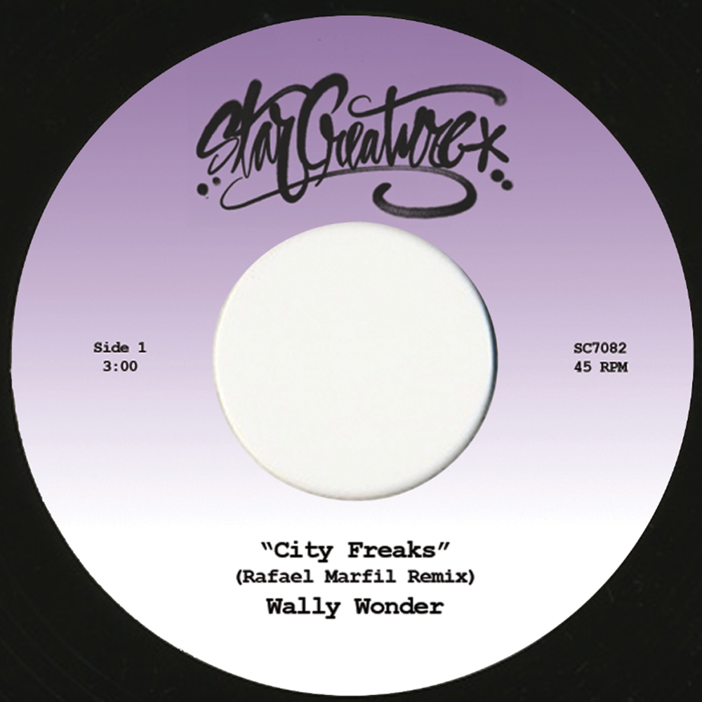 Wally Wonder - City Freaks : 7inch