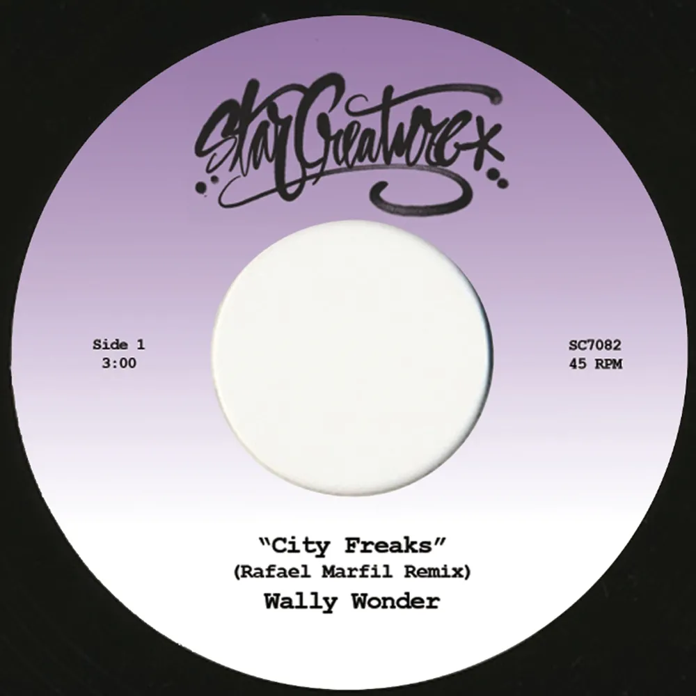 Wally Wonder - City Freaks : 7inch