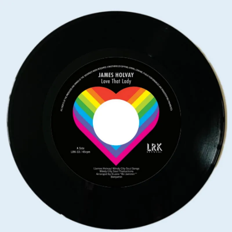 James Holvay - Love That Lady / Don't Take Your Love : 7inch
