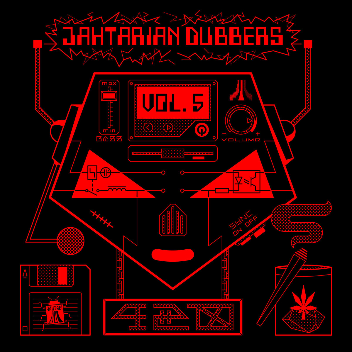 VARIOUS ARTISTS - JAHTARIAN DUBBERS VOL. 5 : EULP