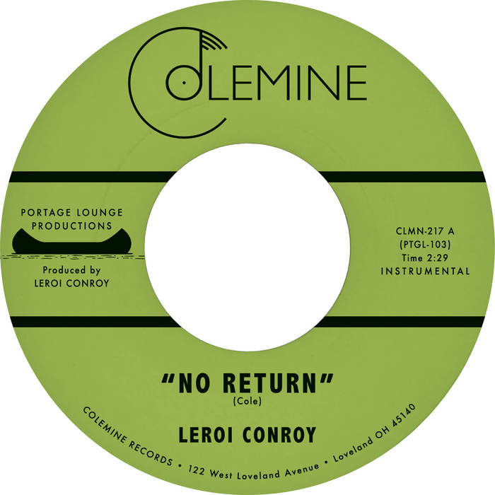 Leroi Conroy - No Return b/w Path Of Man : 7inch