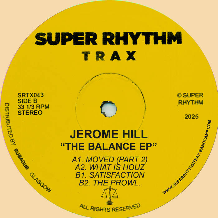 Jerome Hill - Balance EP : 12inch