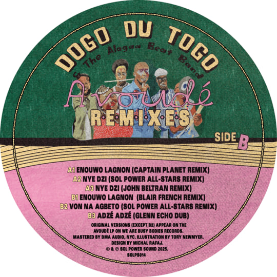Dogo Du Togo & The Alagaa Beat Band - Avoudé Remixes : 12inch
