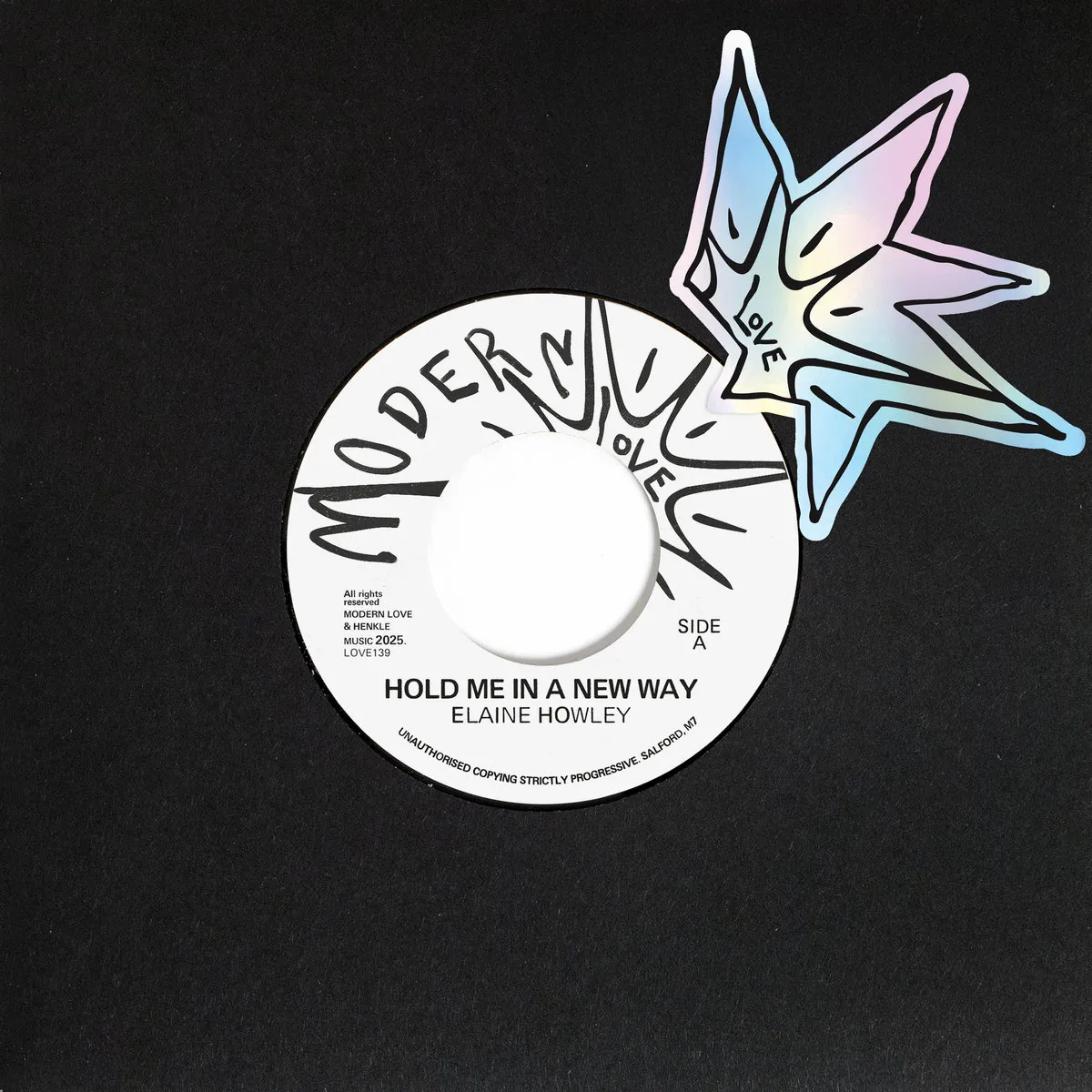Elaine Howley - Hold Me In A New Way : 7inch