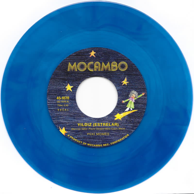 Peki Momés - Yildiz (Estrelar) / Bahar - BLUE VINYL EDITION : 7inch