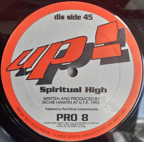 UP! - Spiritual High : 12inch