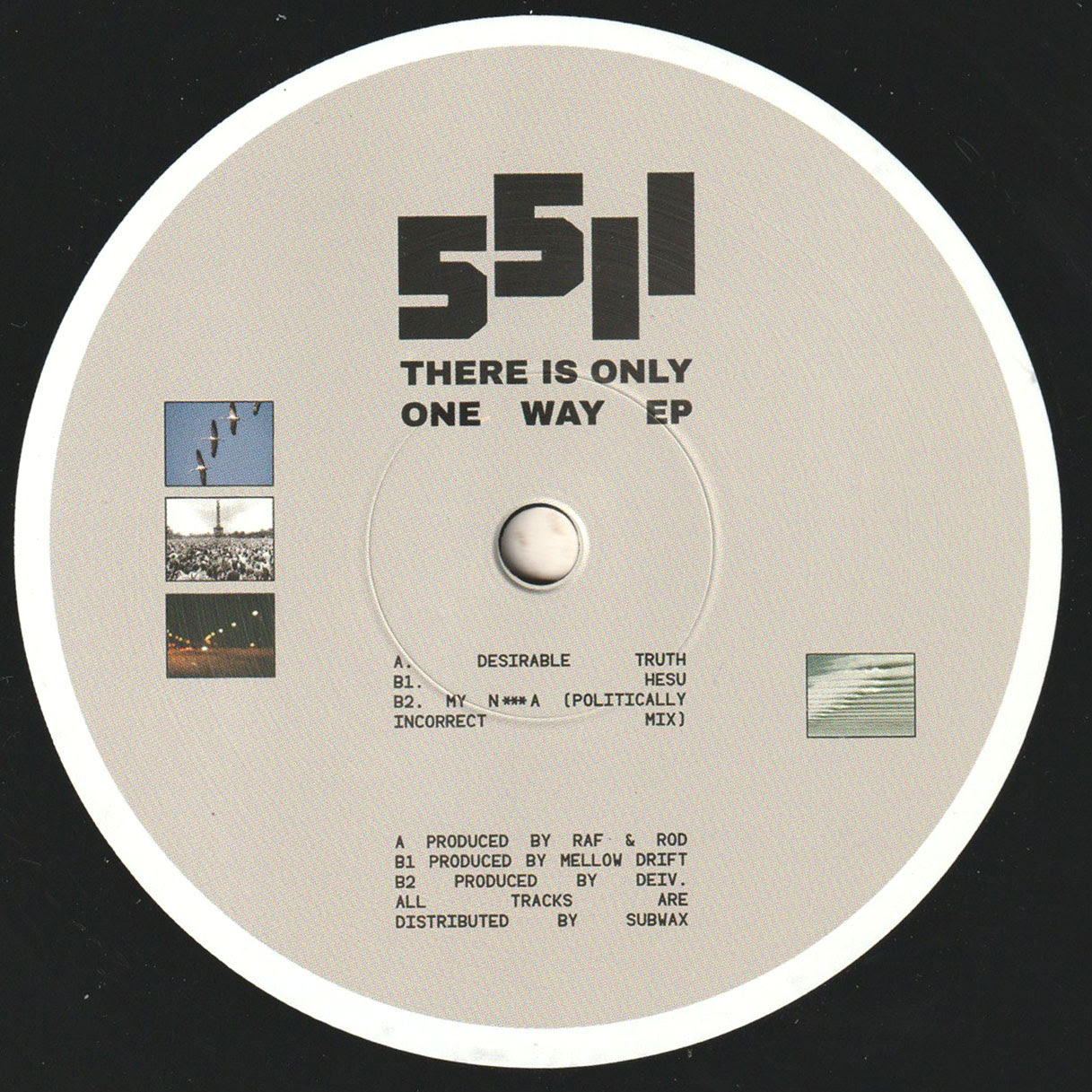 Raf & Rod / Mellow Drift / Deiv - There Is Only One Way EP : 12inch