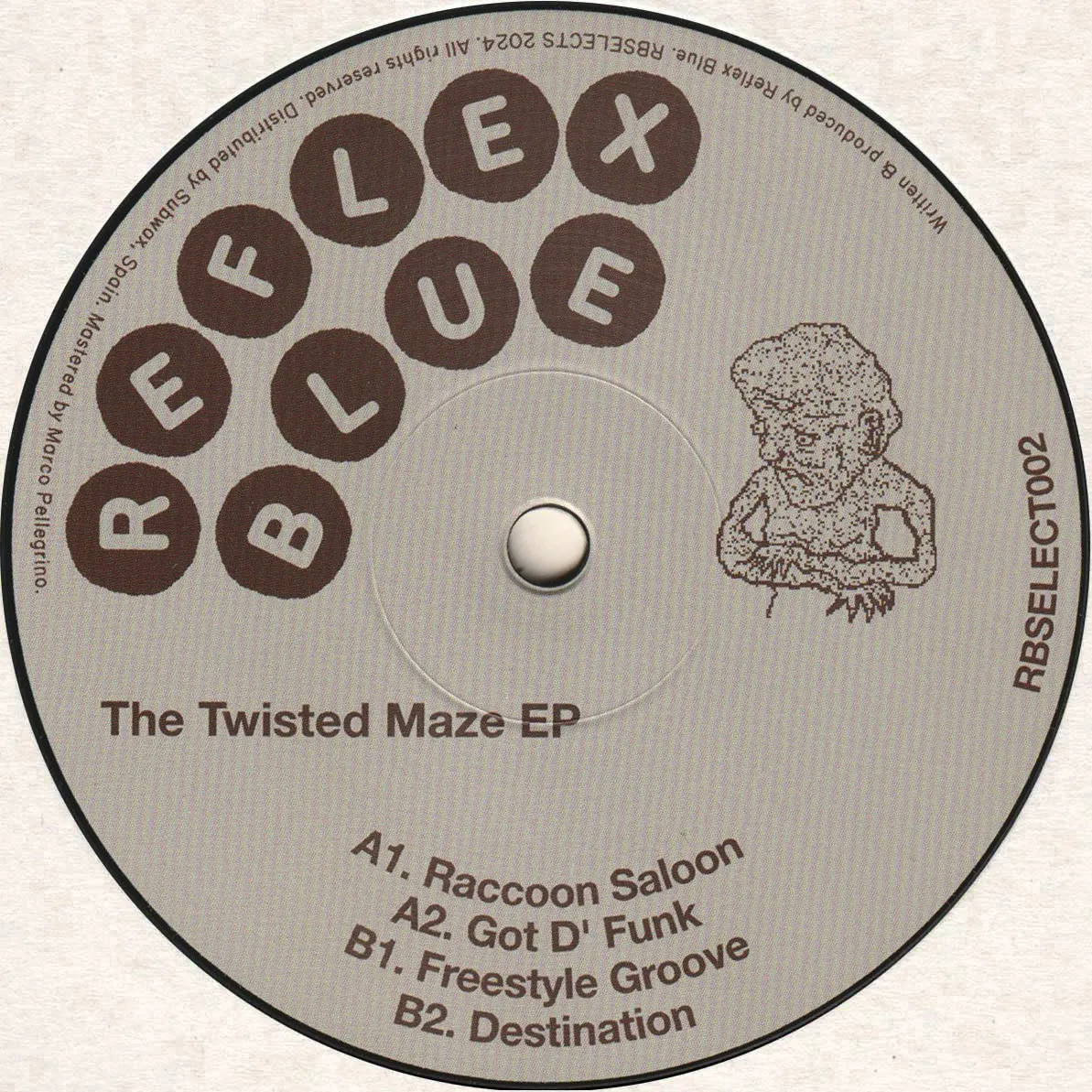Reflex Blue - The Twisted Maze EP : 12inch