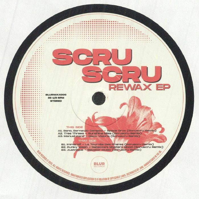 Scruscru - ReWax EP : 12inch