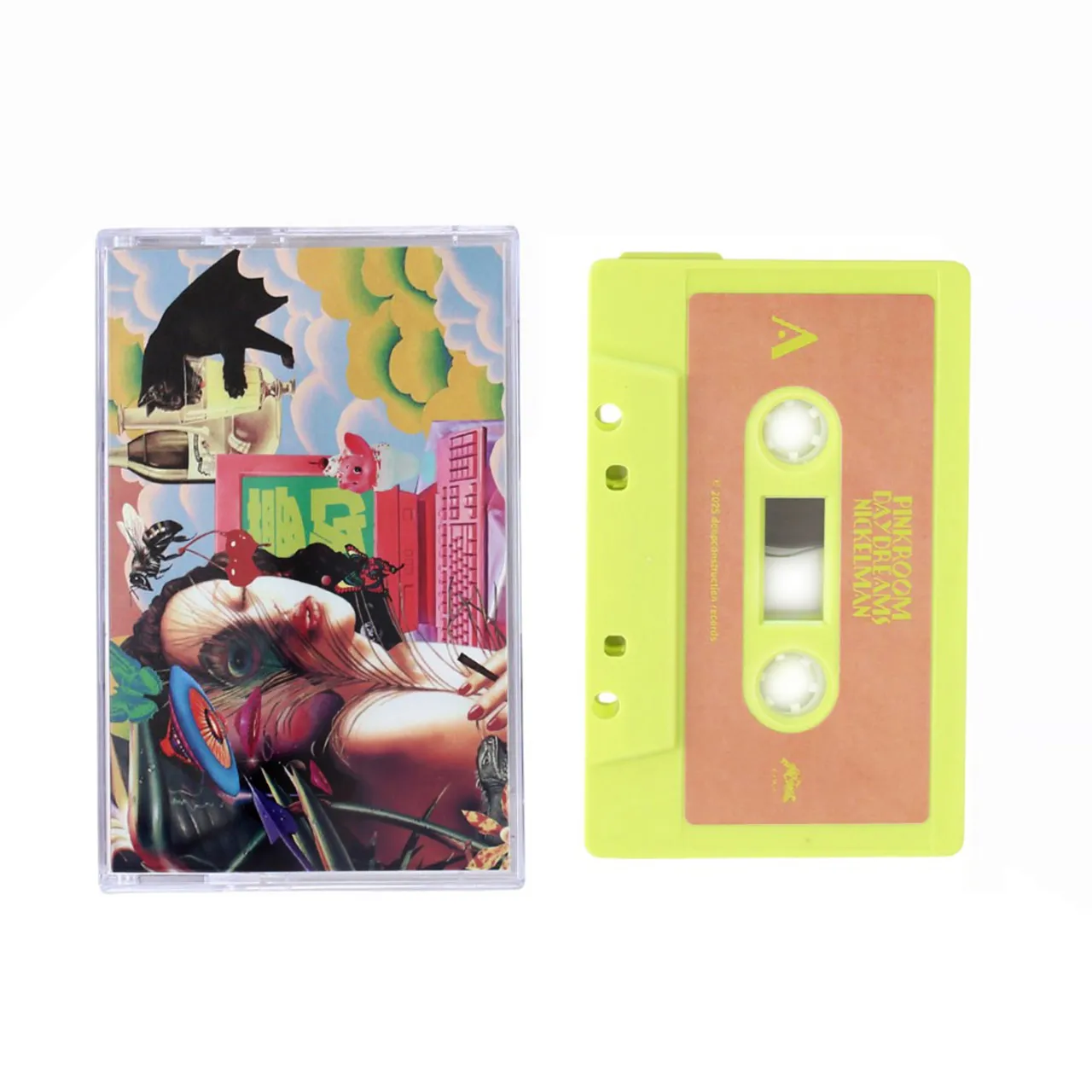 NICKELMAN - PINKROOM DAYDREAMS : CASSETTE + DL