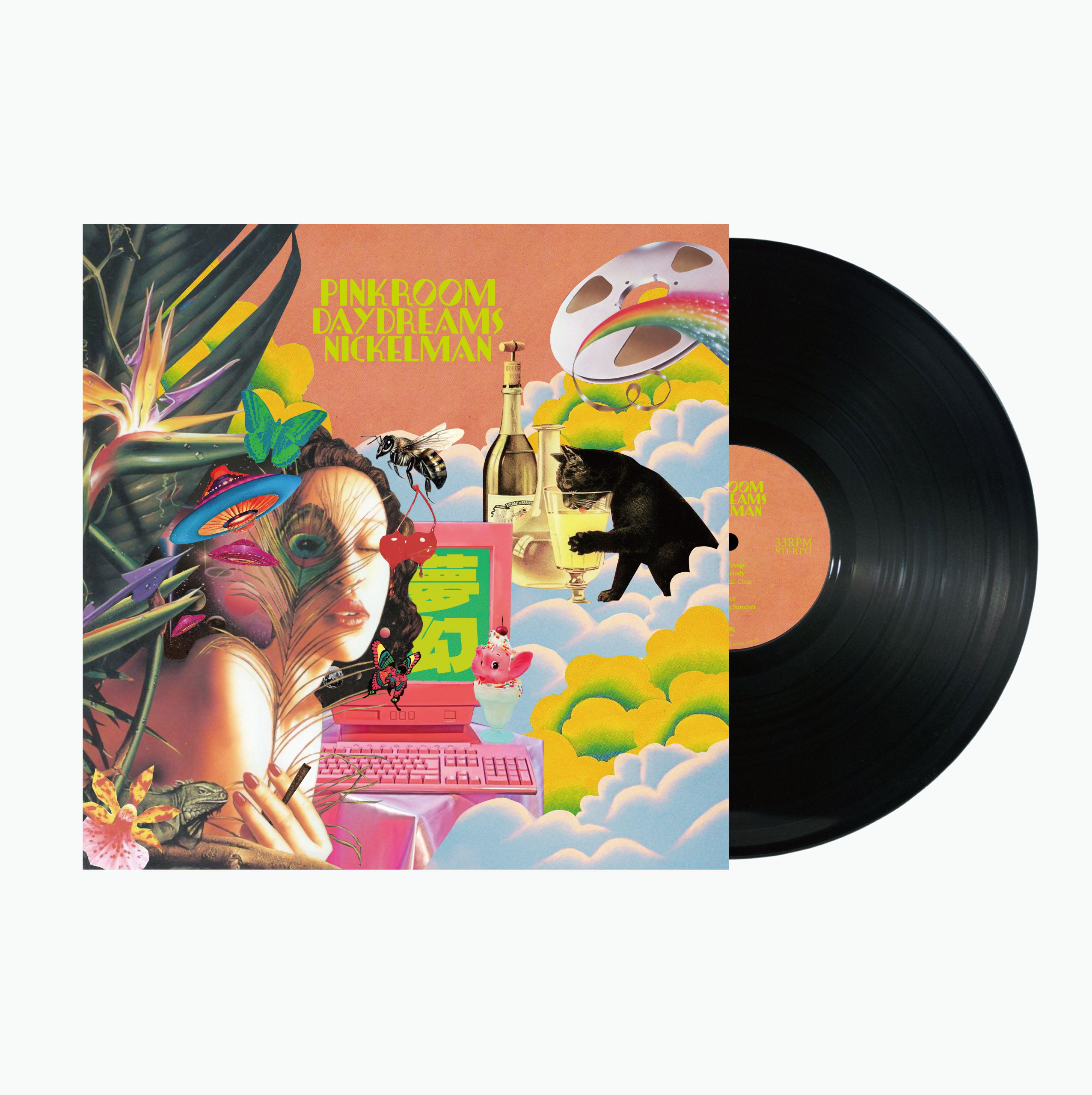 NICKELMAN - PINKROOM DAYDREAMS : 12inch + DL