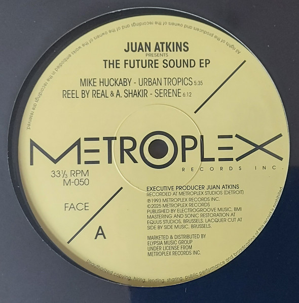 Various Artists - Juan Atkins Presents The Future EP : 12inch