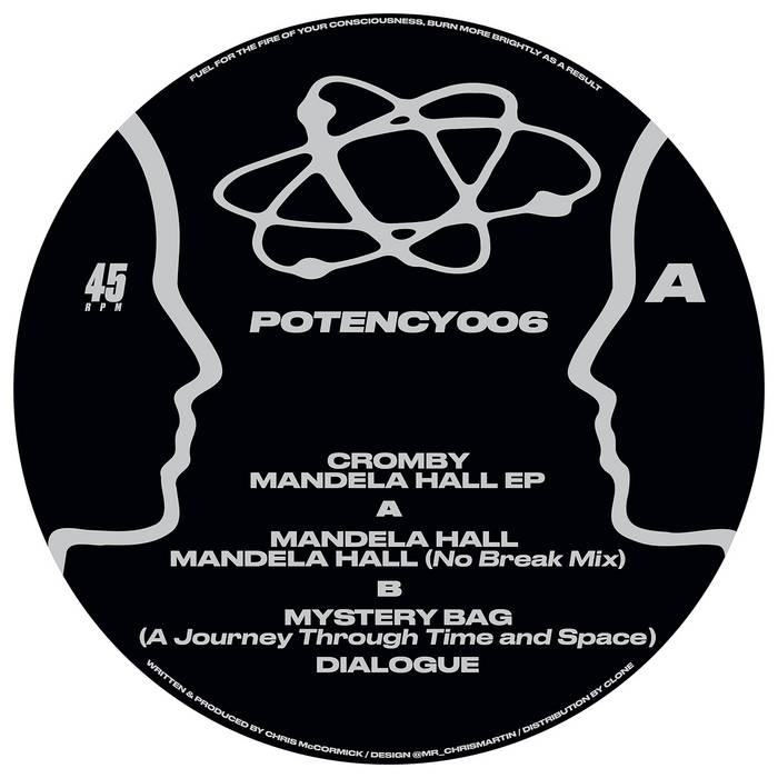 Cromby - Mandela Hall EP : 12inch