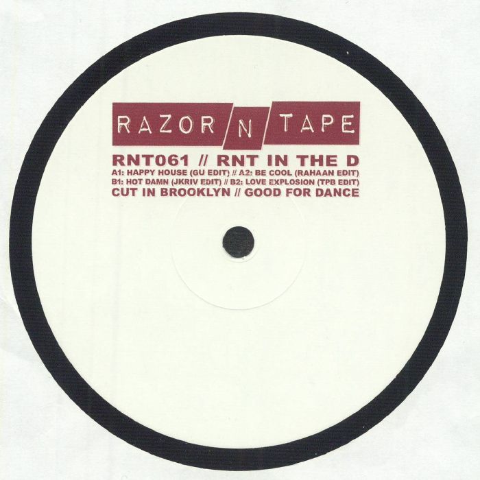 Glenn Underground / Rahaan / Jkriv / The Patchouli Brothers - RNT In The D : 12inch