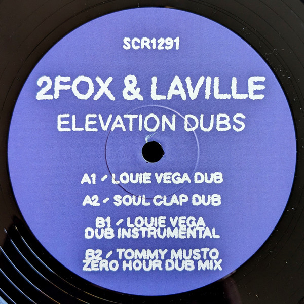 2fox & Laville - Elevation (Dubs) : 12inch