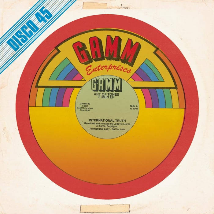 Art Of Tones - 3 Men Ep : 12inch