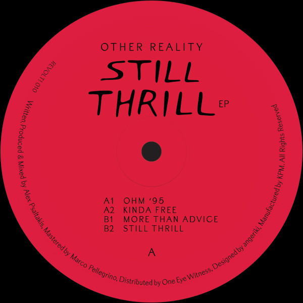 Other Reality - Still Thrill : 12inch