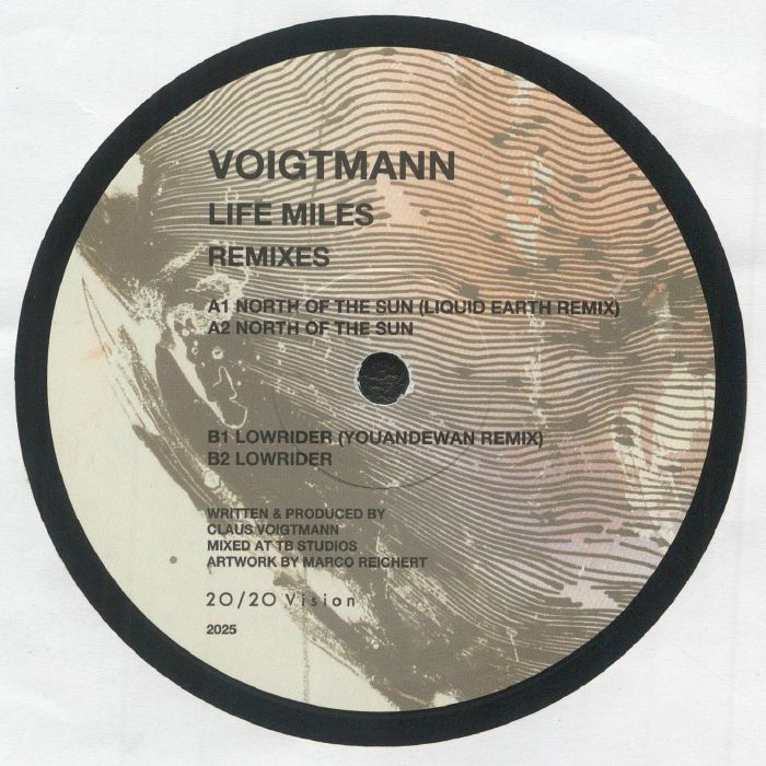 Voigtmann - Life Miles (feat Liquid Earth, Youandewan remixes) : 12inch