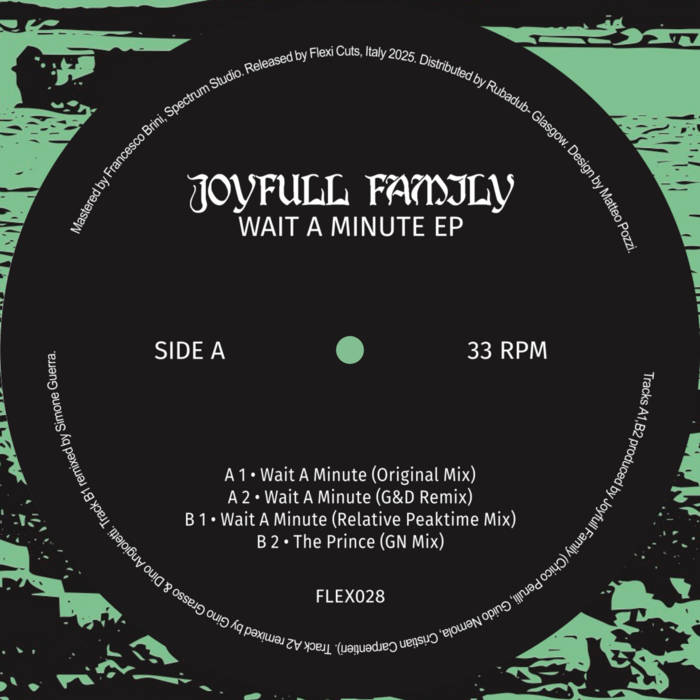 Joyfull Family - Wait A Minute EP : 12inch