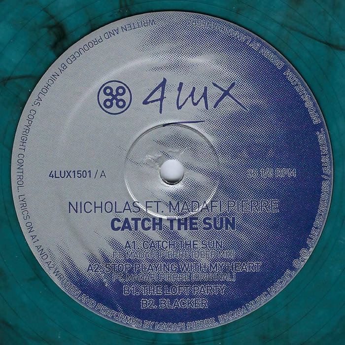 Nicholas Ft. Madafi Pierre - Catch The Sun : 12inch