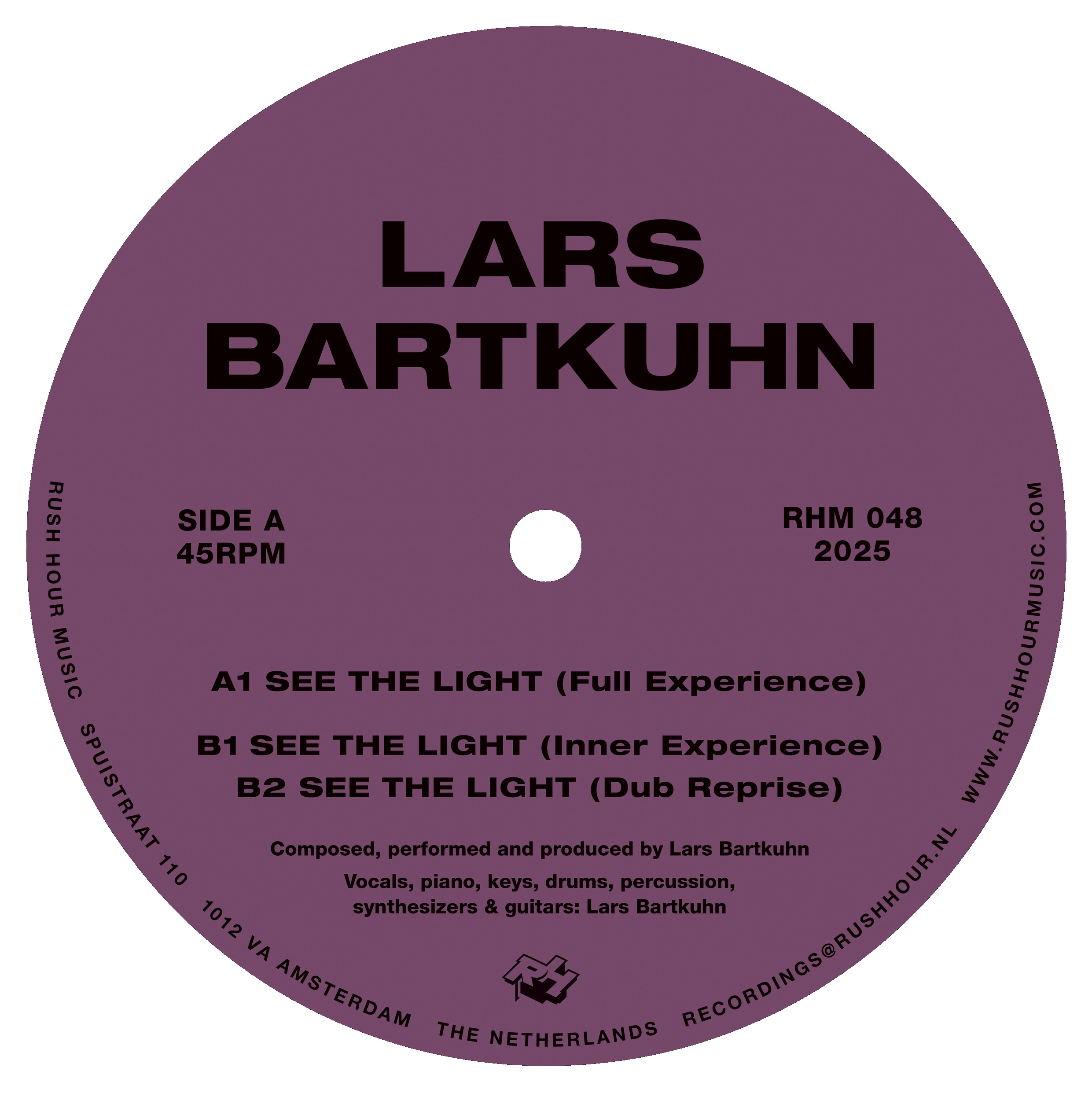 Lars Bartkuhn - See The Light : 12inch